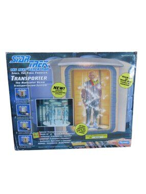 Star Trek The Next Generation Transporter Playset Playmates - Never Played